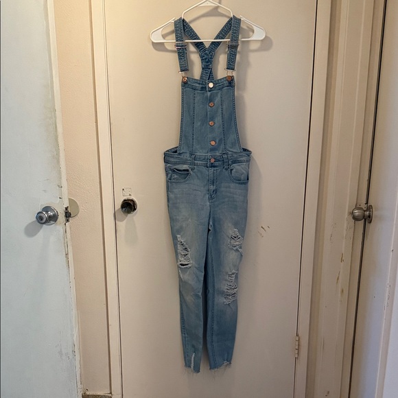 Guess Light Blue Women's Jeans Overalls - Picture 1 of 16